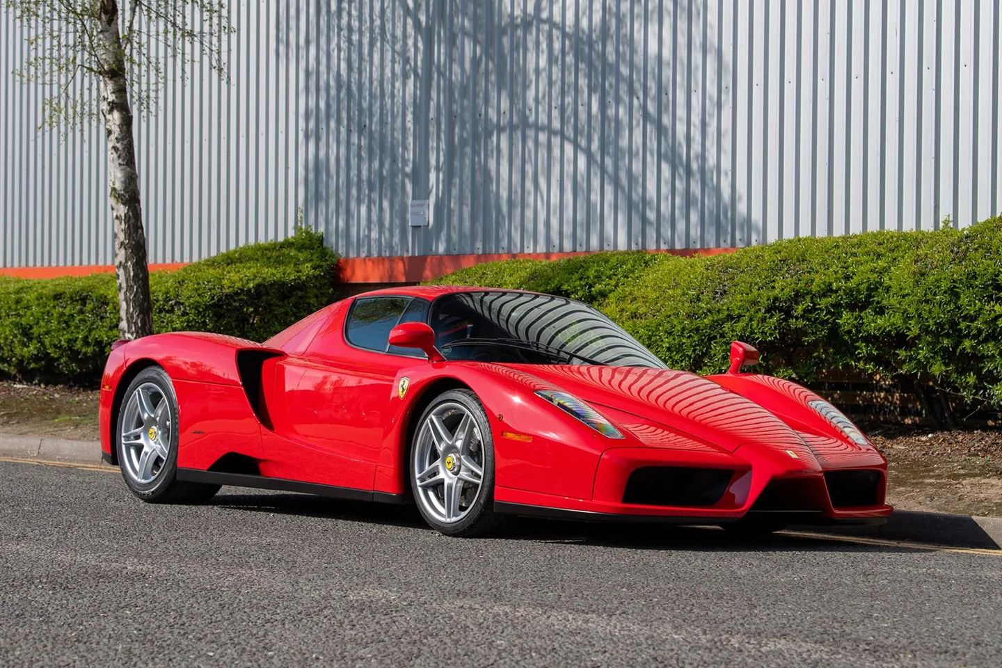 The Only Factory Matte Black Ferrari Enzo Is Heading to Auction