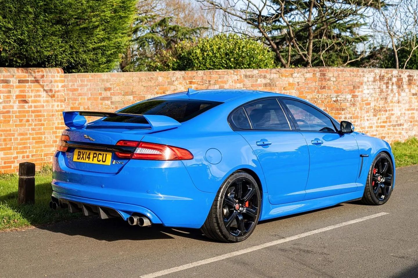 Jaguar Cars Blue