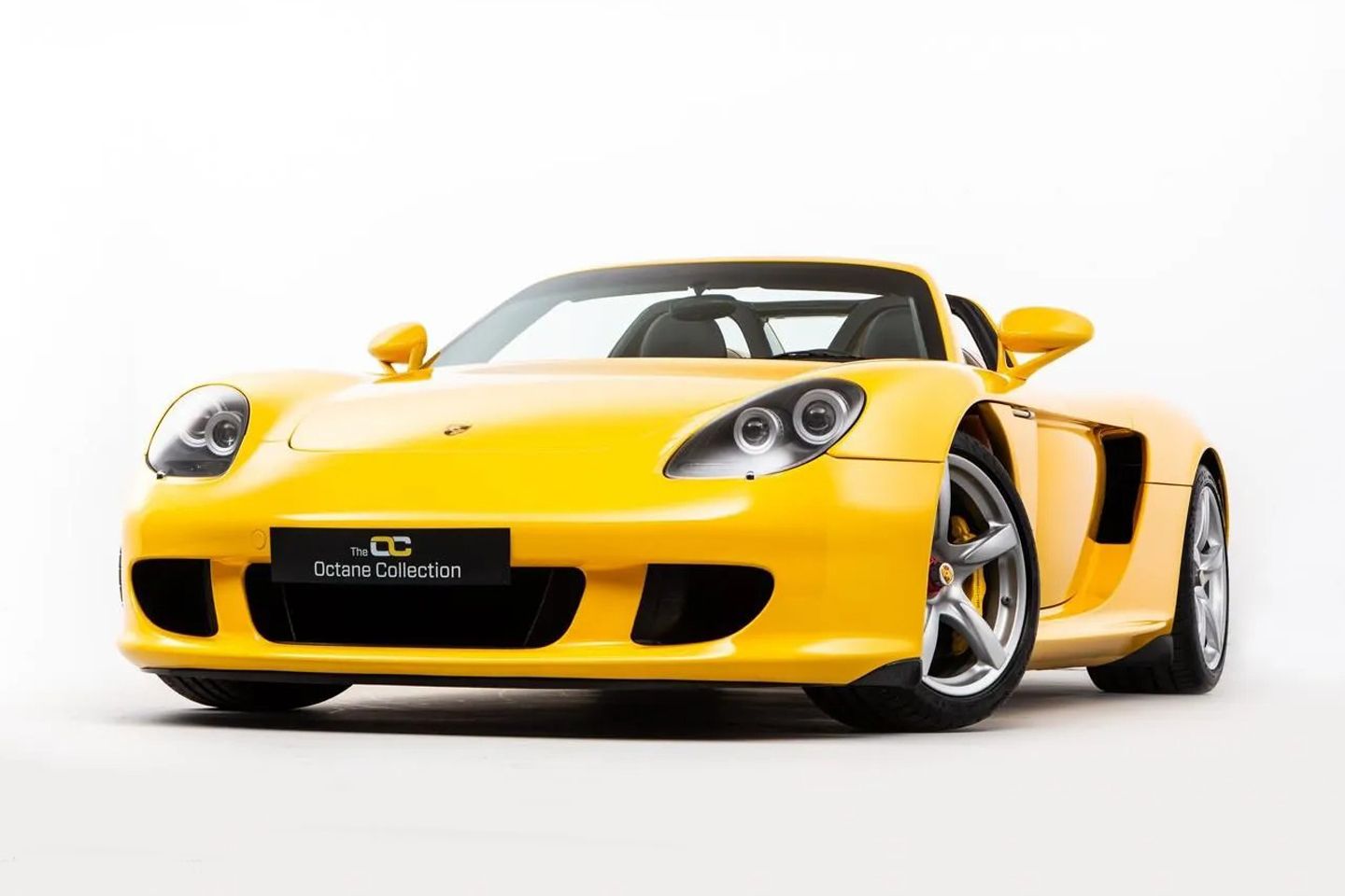 Bardzo rzadki żółty Porsche Carrera GT na sprzedaż