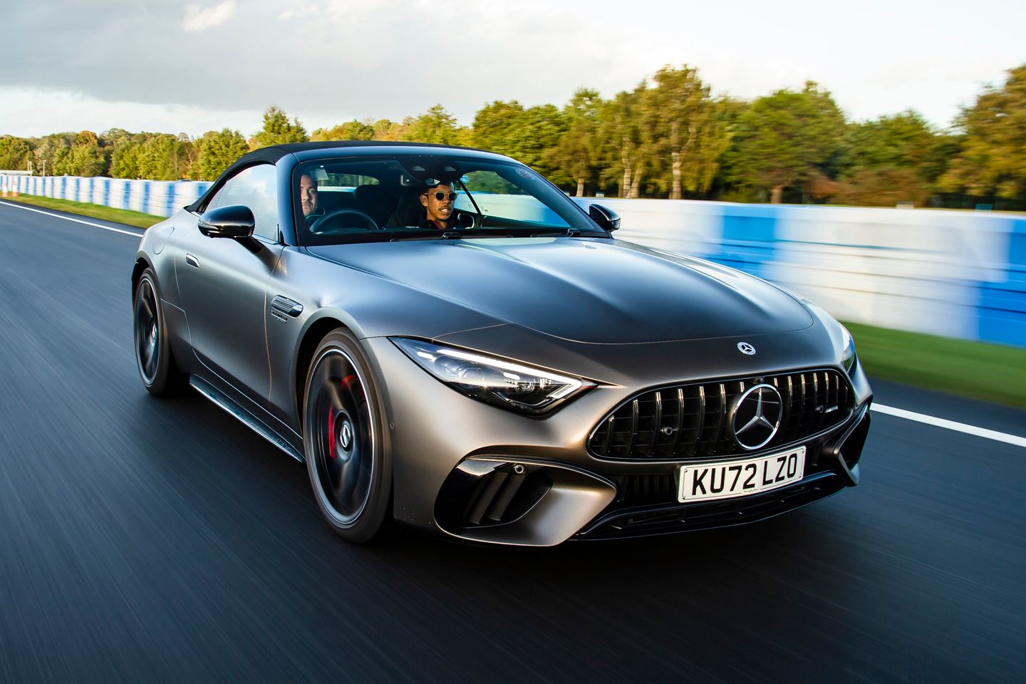 2023 Mercedes AMG SL 55 4Matic Track Drive PistonHeads UK 2023 Mercedes AMG SL 55 4Matic Track Drive PistonHeads UK