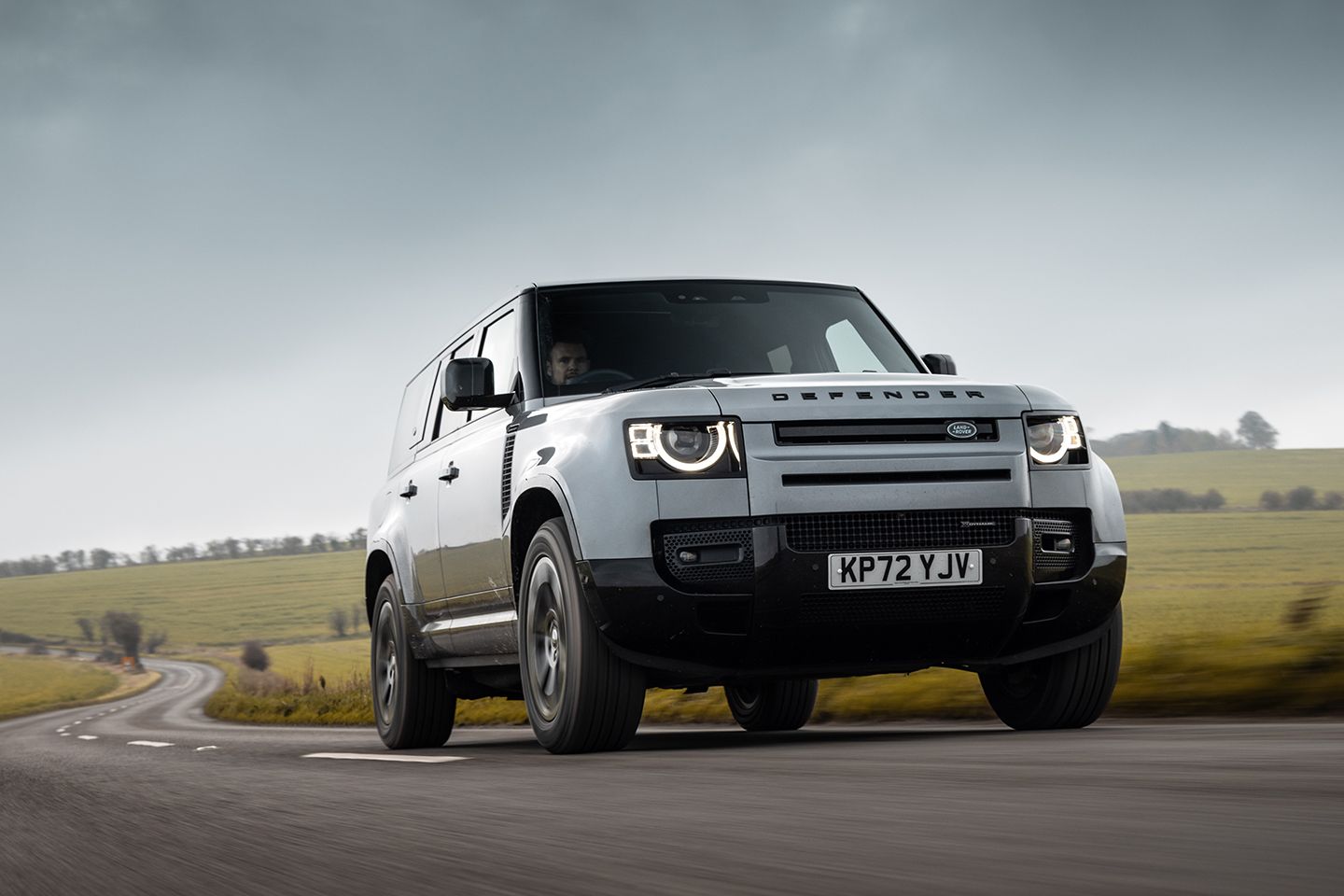 Driving a 525-Horsepower Land Rover Defender