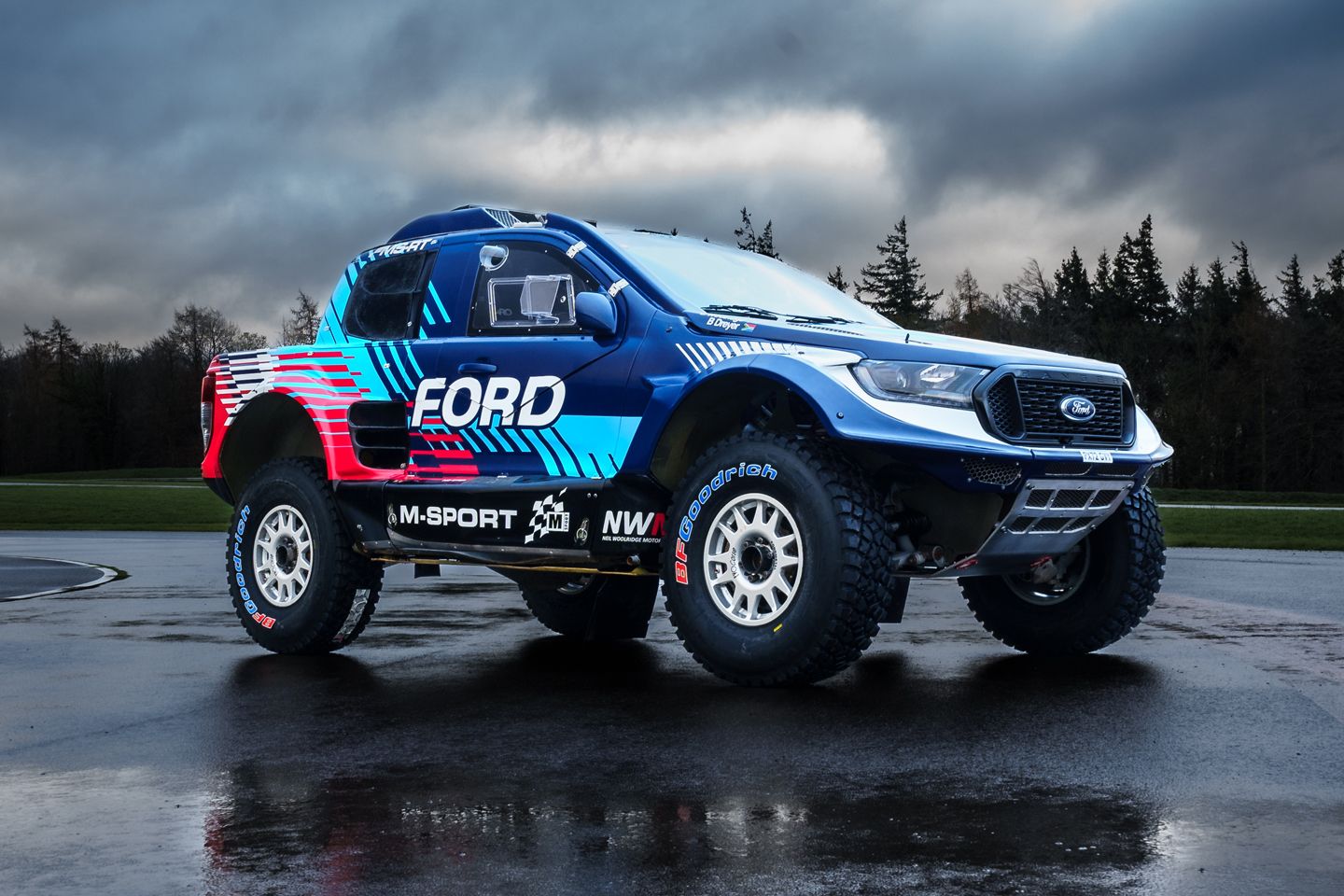 Behold the Ford M-Sport Ranger in Dakar livery - PistonHeads UK