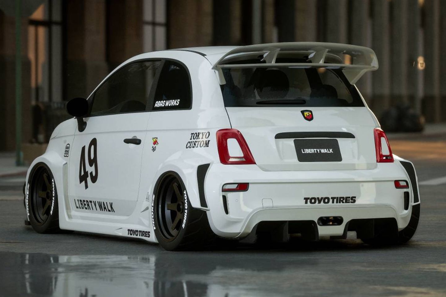 Stand back for the new Liberty Walk Abarth 595 - PistonHeads UK