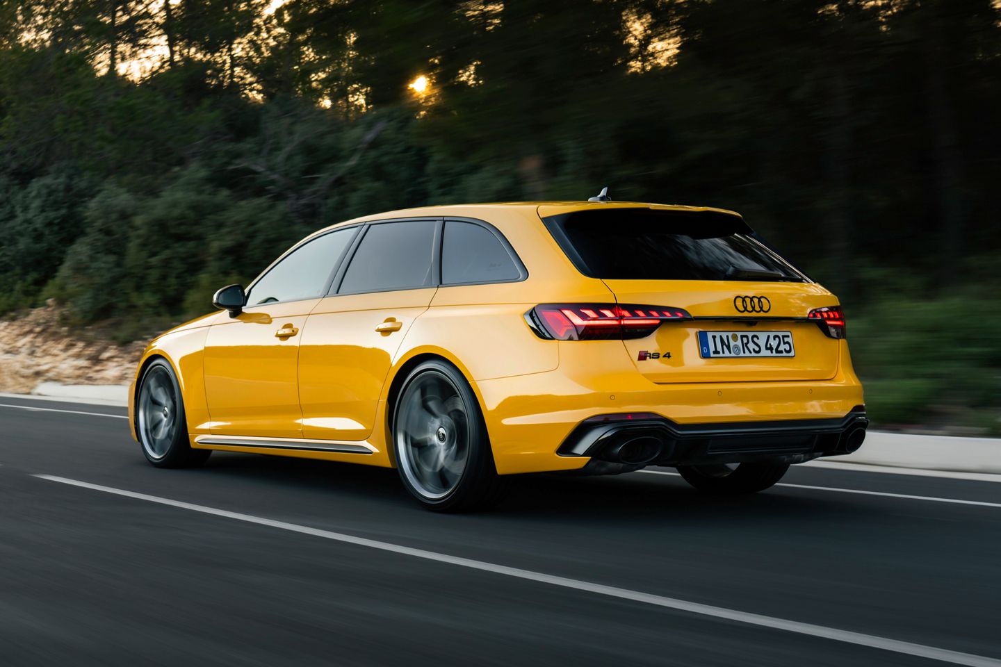 Audi RS4 edition 25 years resurrects Imola Yellow - PistonHeads UK