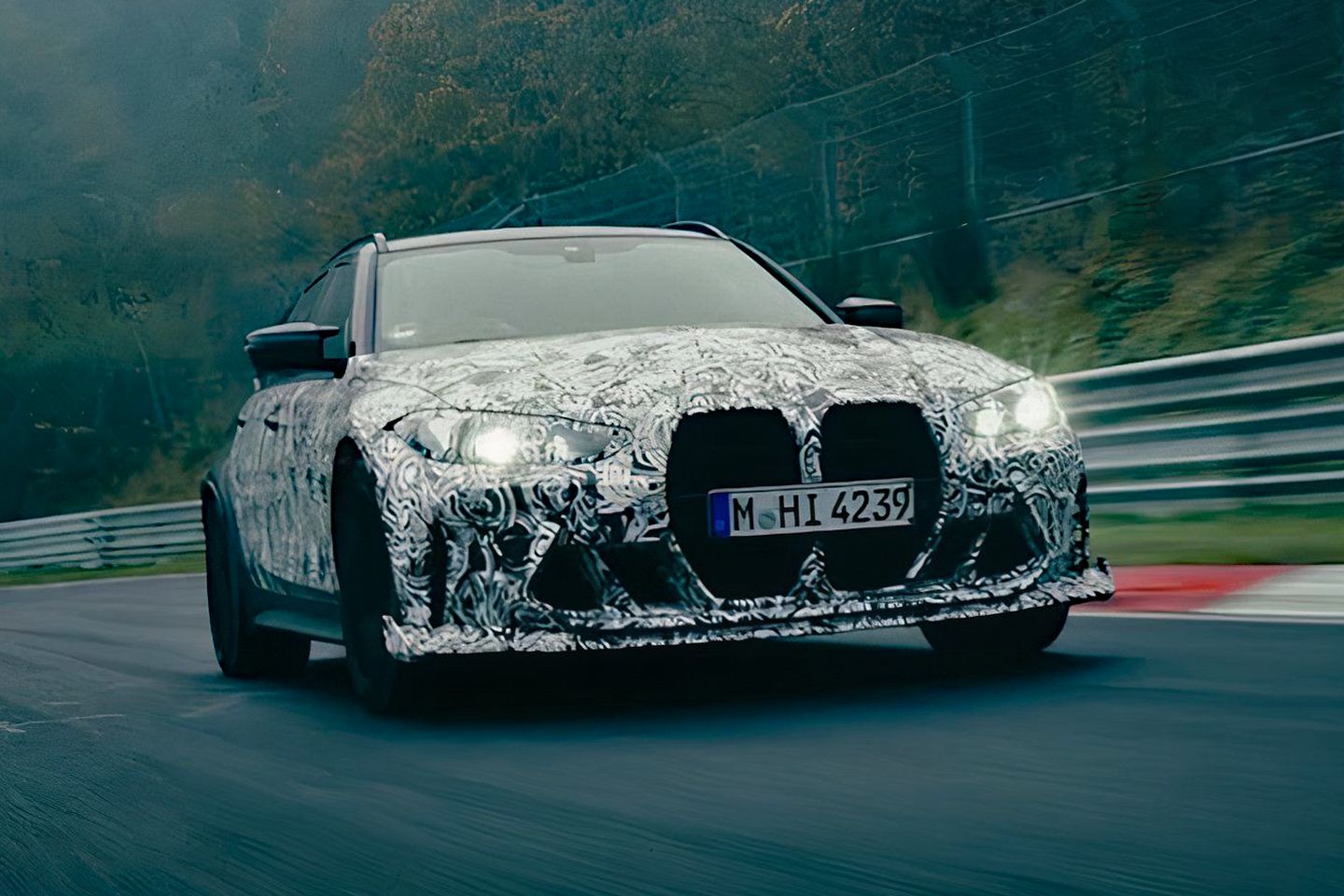 BMW officially previews new M3 CS Touring